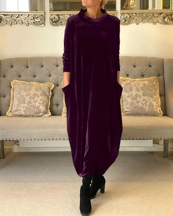Nora™ | Velvet Evening Dress
