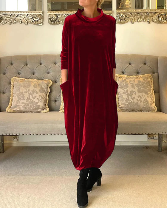 Nora™ | Velvet Evening Dress