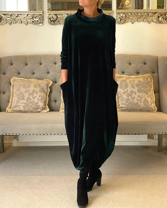 Nora™ | Velvet Evening Dress