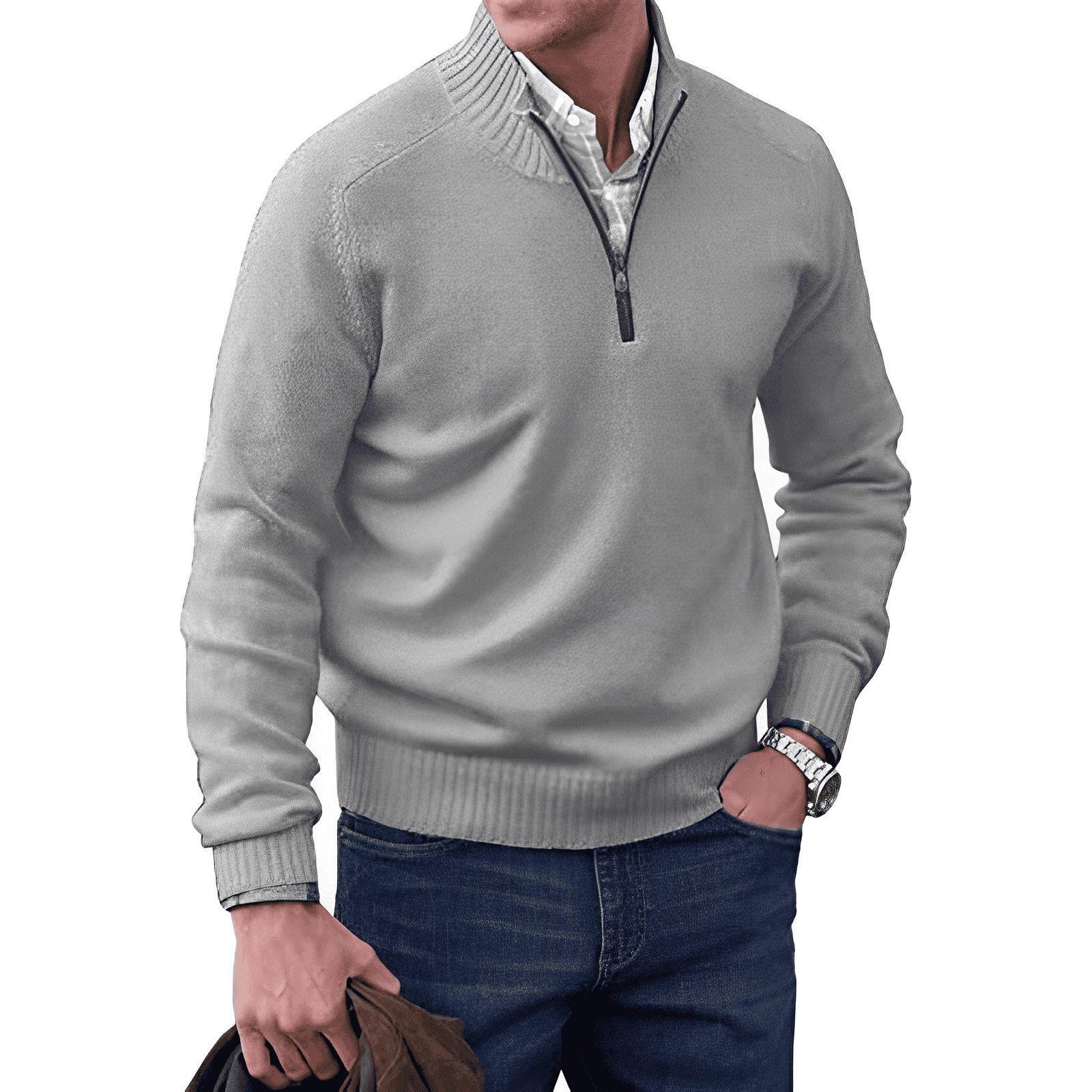Jason® - Pullover with zipper