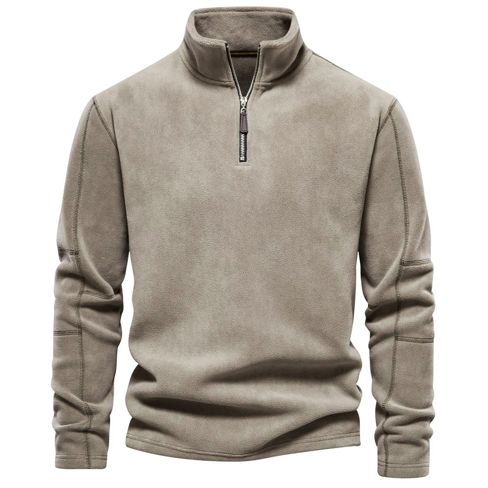 Simon® - Warm sweater with zipper