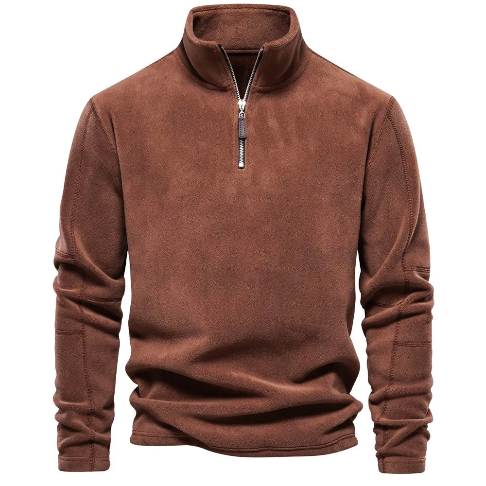 Simon® - Warm sweater with zipper