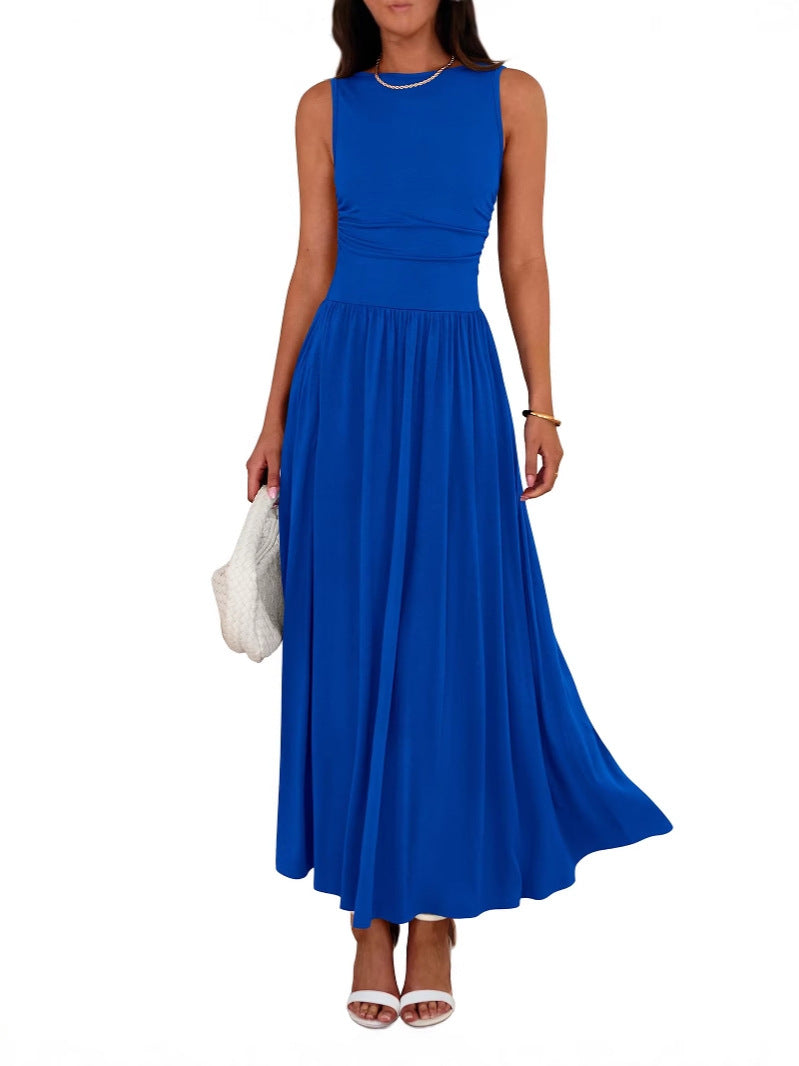 Ellen®- Sleeveless High-Waisted Maxi Dress