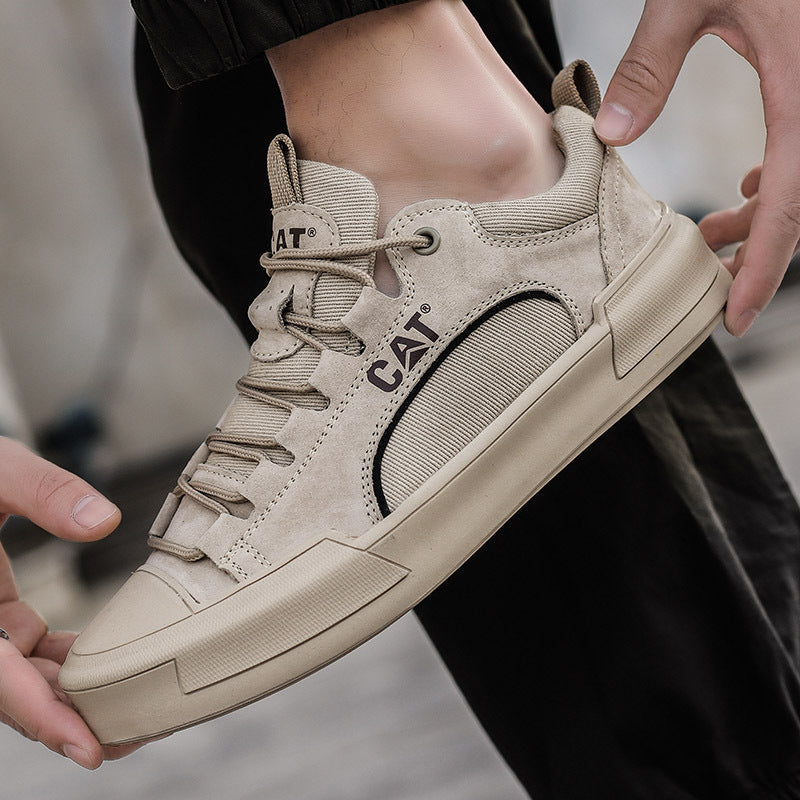 UrbanEdge - Leather Sneakers