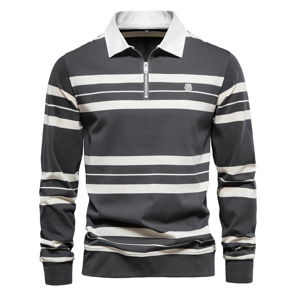 Derek® - Long-sleeved polo shirt