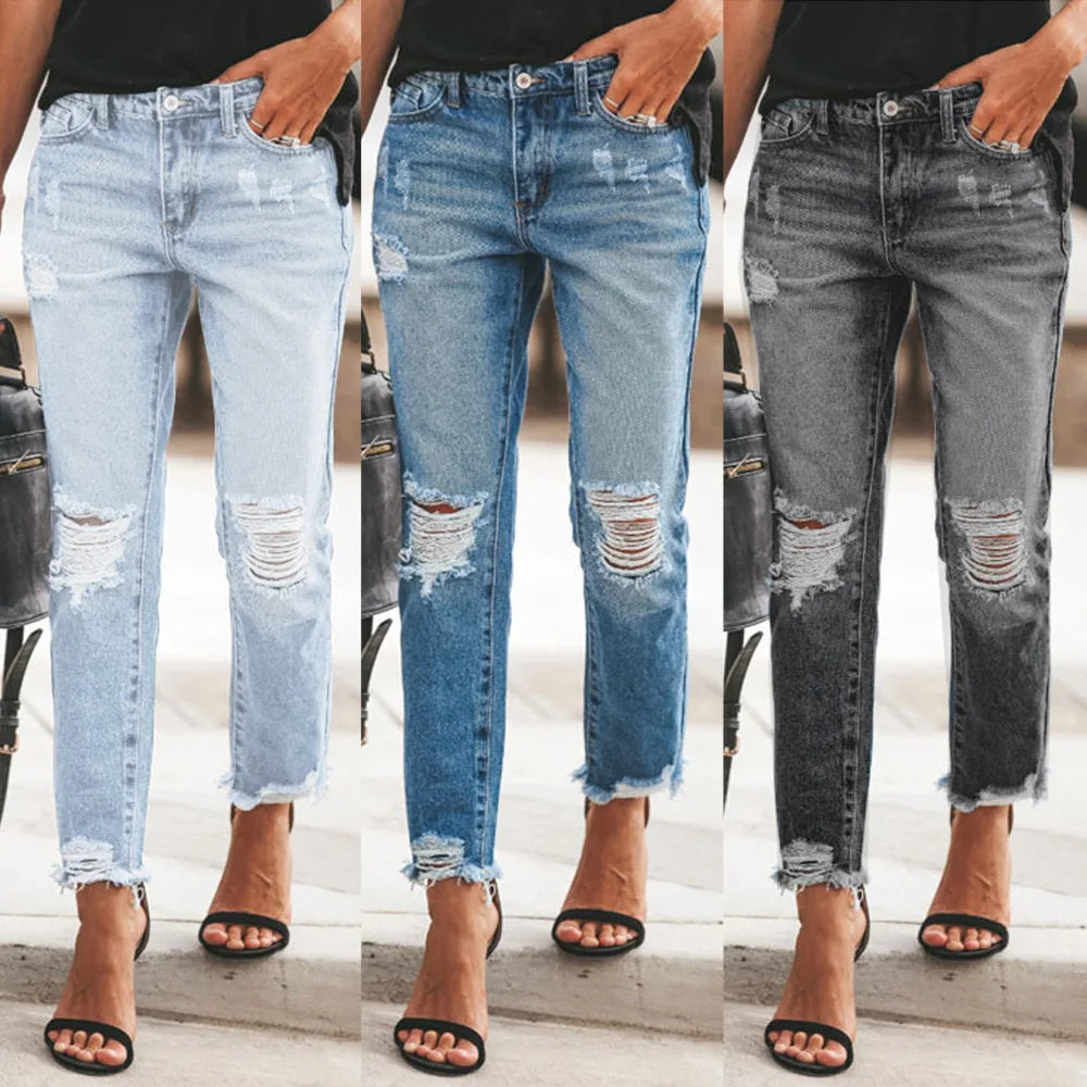 Dori - Slim Jeans Fashion