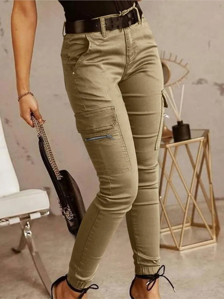 Jeniffer - Casual Multi-Pocket Jeans