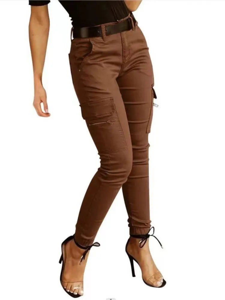 Jeniffer - Casual Multi-Pocket Jeans