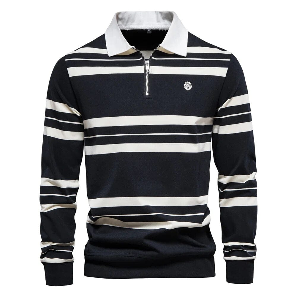 Derek® - Long-sleeved polo shirt