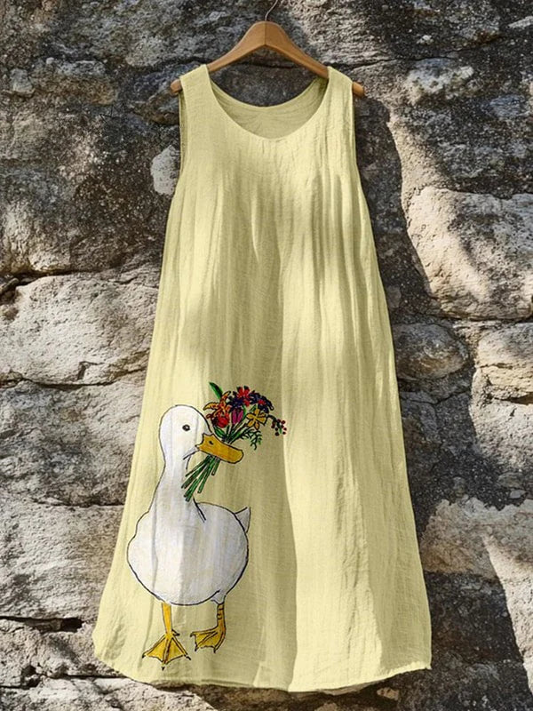 Grace® - Comfortable Linen Summer Dress