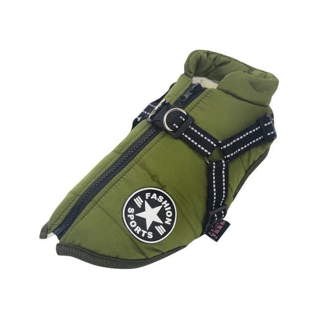 Puppy Puffer® - Geïsoleerde Honden Jas + Gratis Hondenriem