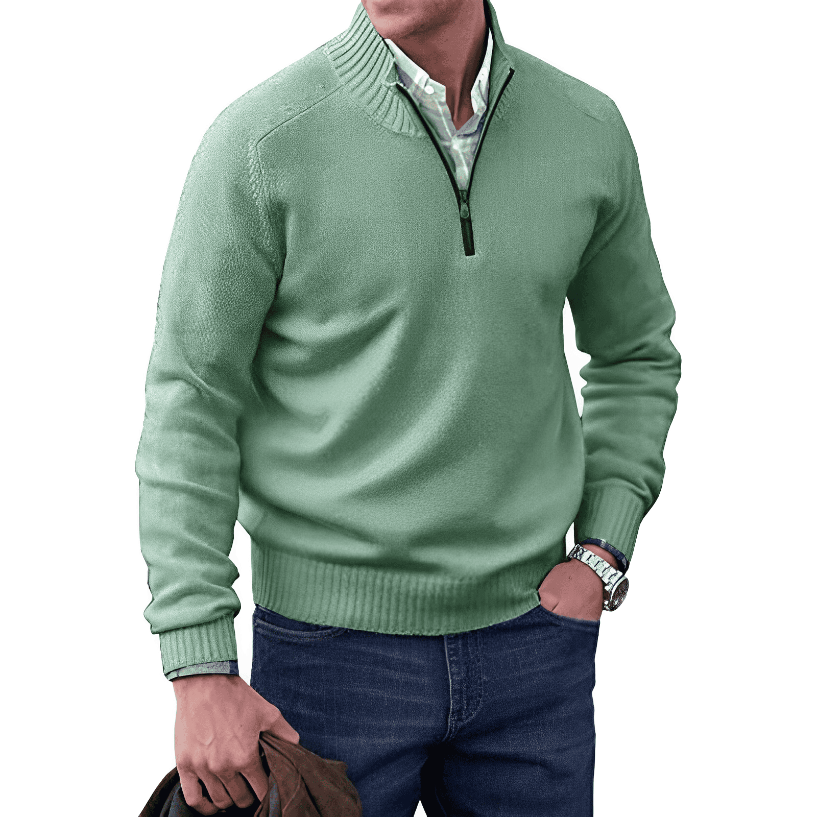 Jason® - Pullover with zipper