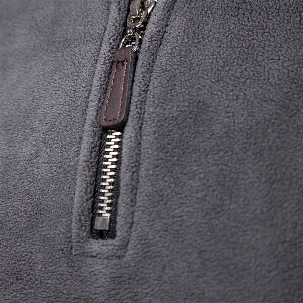 Simon® - Warm sweater with zipper