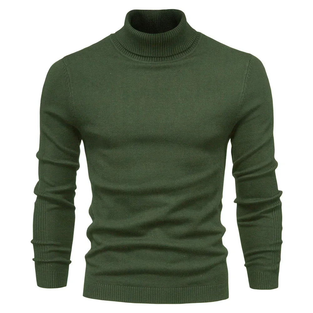 Giulio® - Casual men's turtleneck sweater