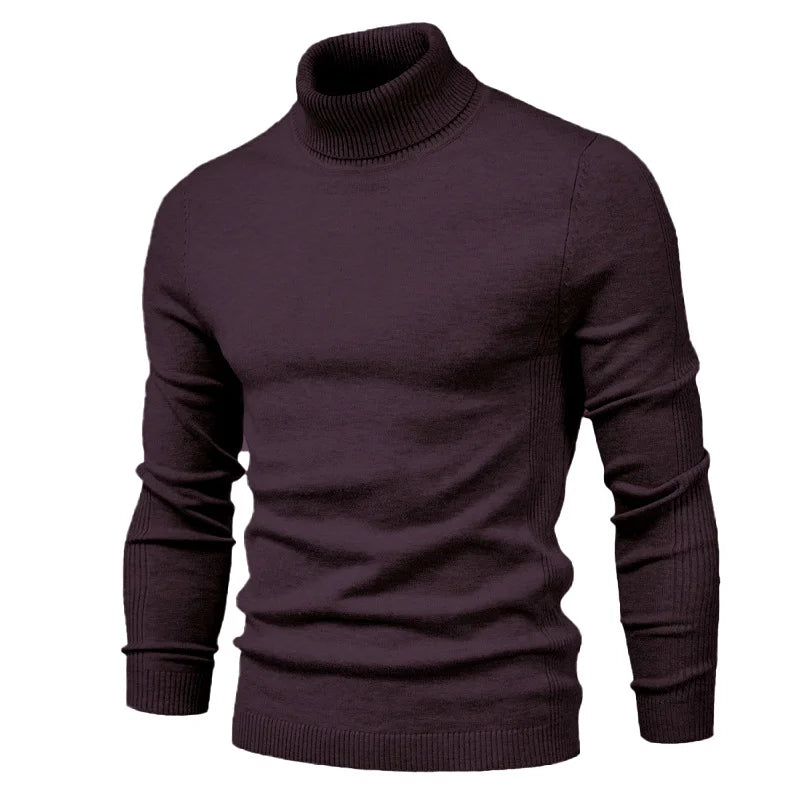 Giulio® - Casual men's turtleneck sweater