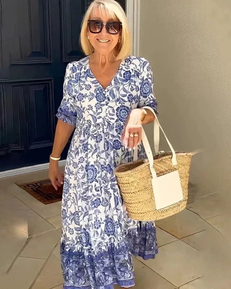 Susan® - Comfortable Floral Dress