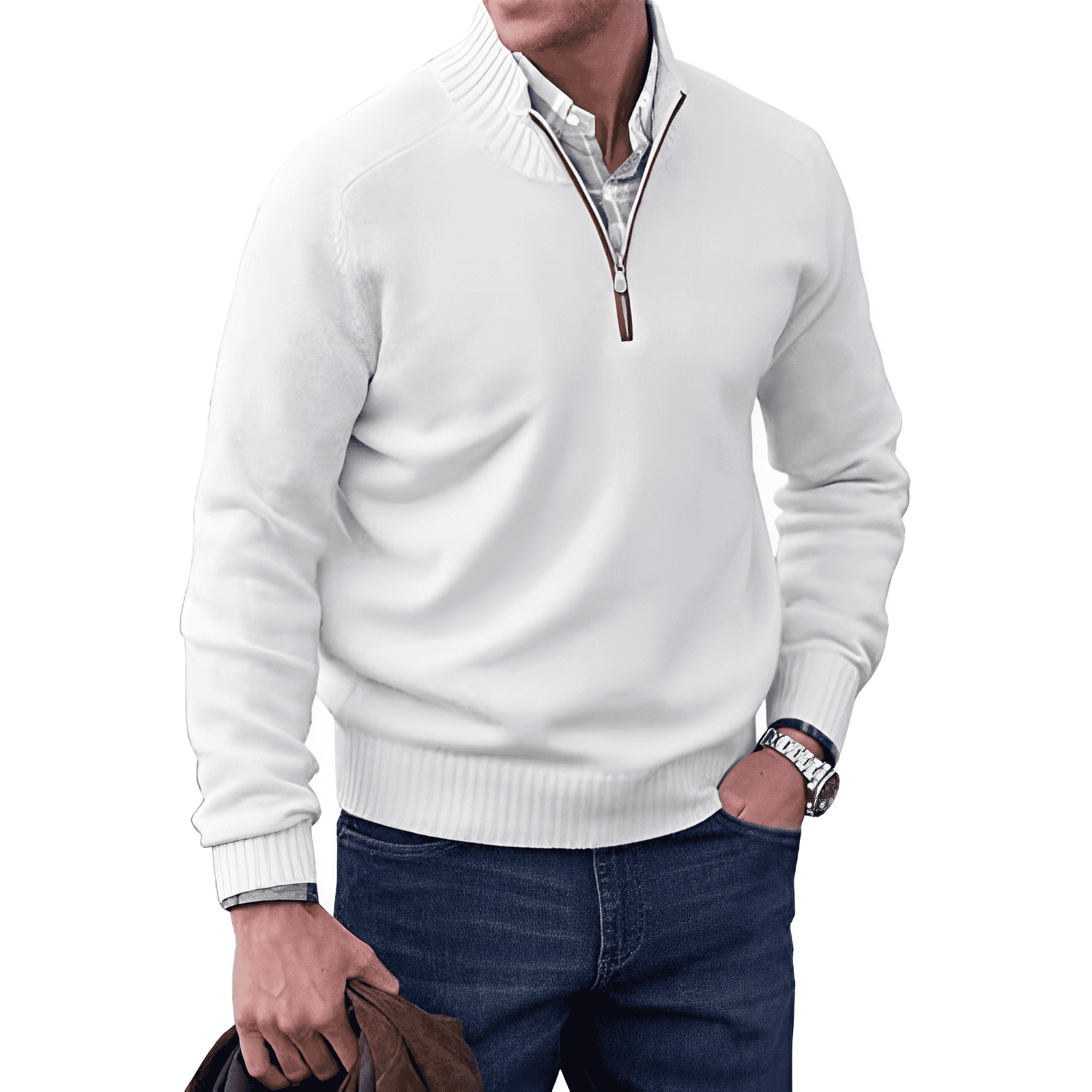Jason® - Pullover with zipper