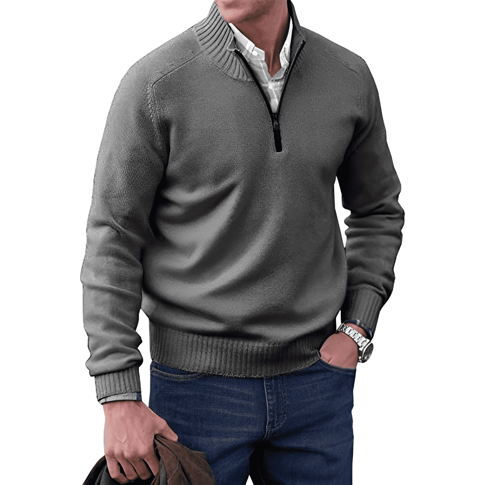 Jason® - Pullover with zipper