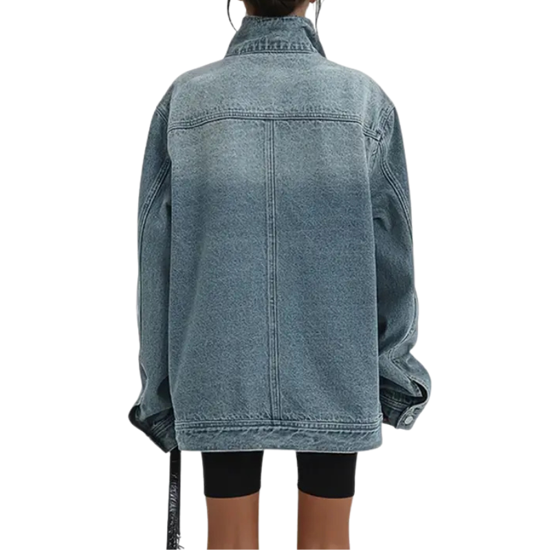 Megan® – Asymmetric Button Jacket
