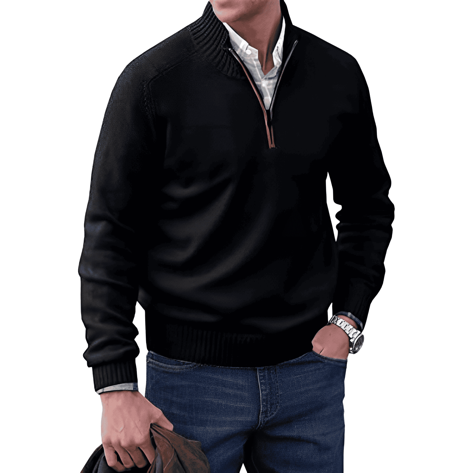 Jason® - Pullover with zipper