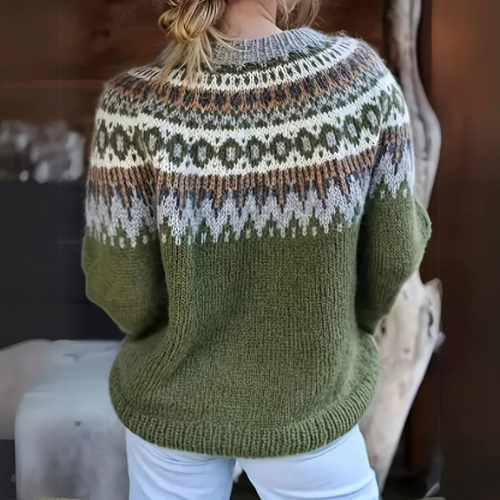 Charleston | Cozy Woven Pattern Sweater