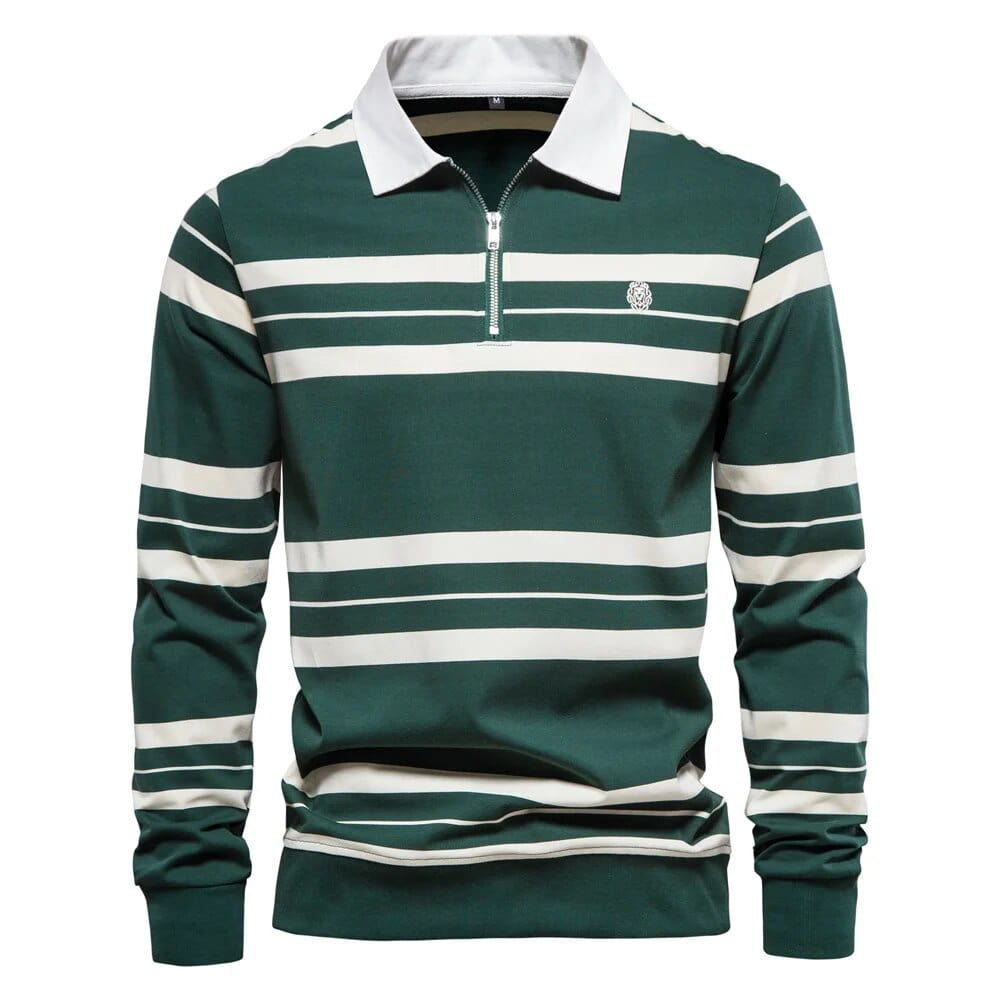 Derek® - Long-sleeved polo shirt