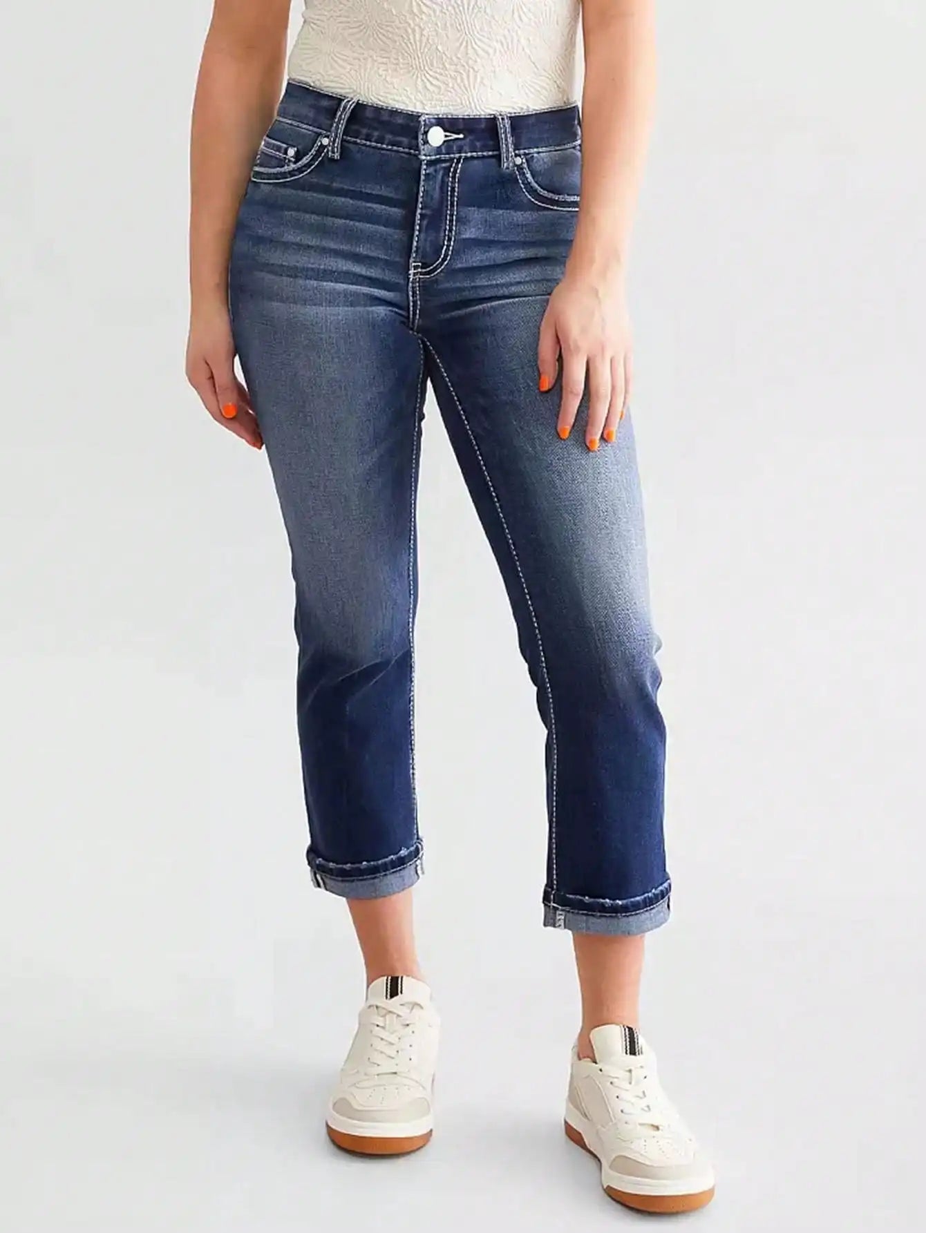 Alexandra - Elastic Jeans