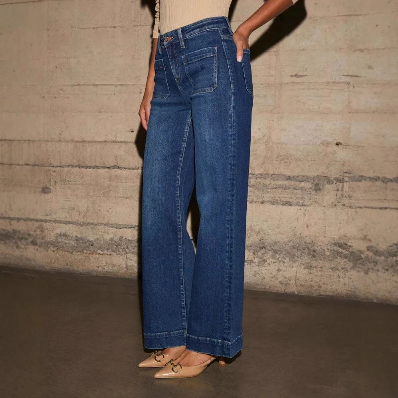 Petri - Casual High-Waisted Jeans
