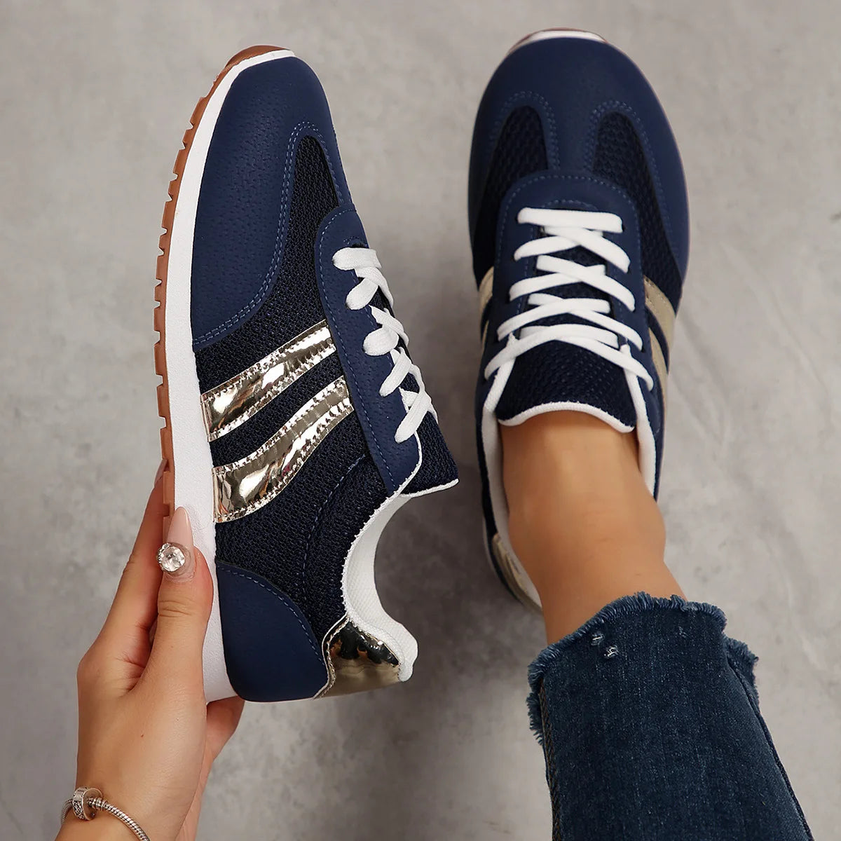 Cassie - Fashionable Breathable Sneakers