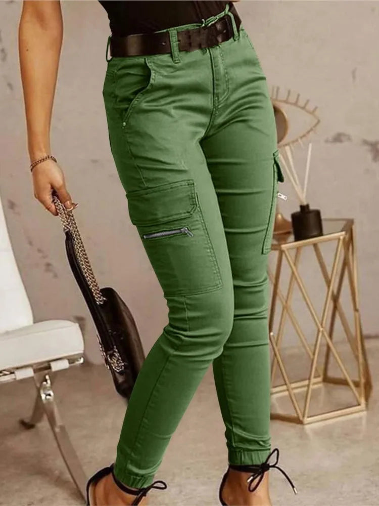 Jeniffer - Casual Multi-Pocket Jeans
