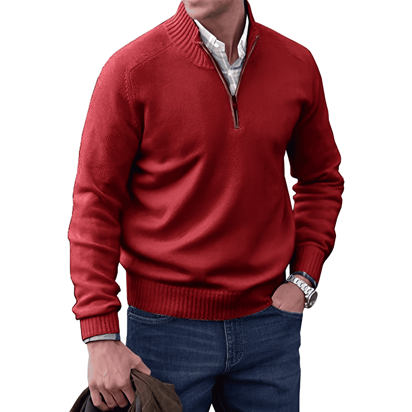 Jason® - Pullover with zipper