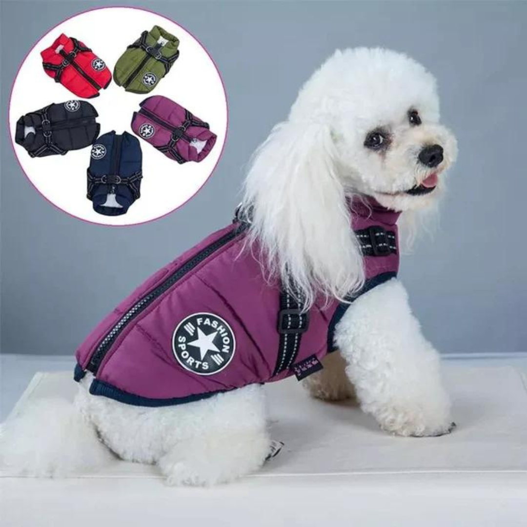 Puppy Puffer® - Geïsoleerde Honden Jas + Gratis Hondenriem