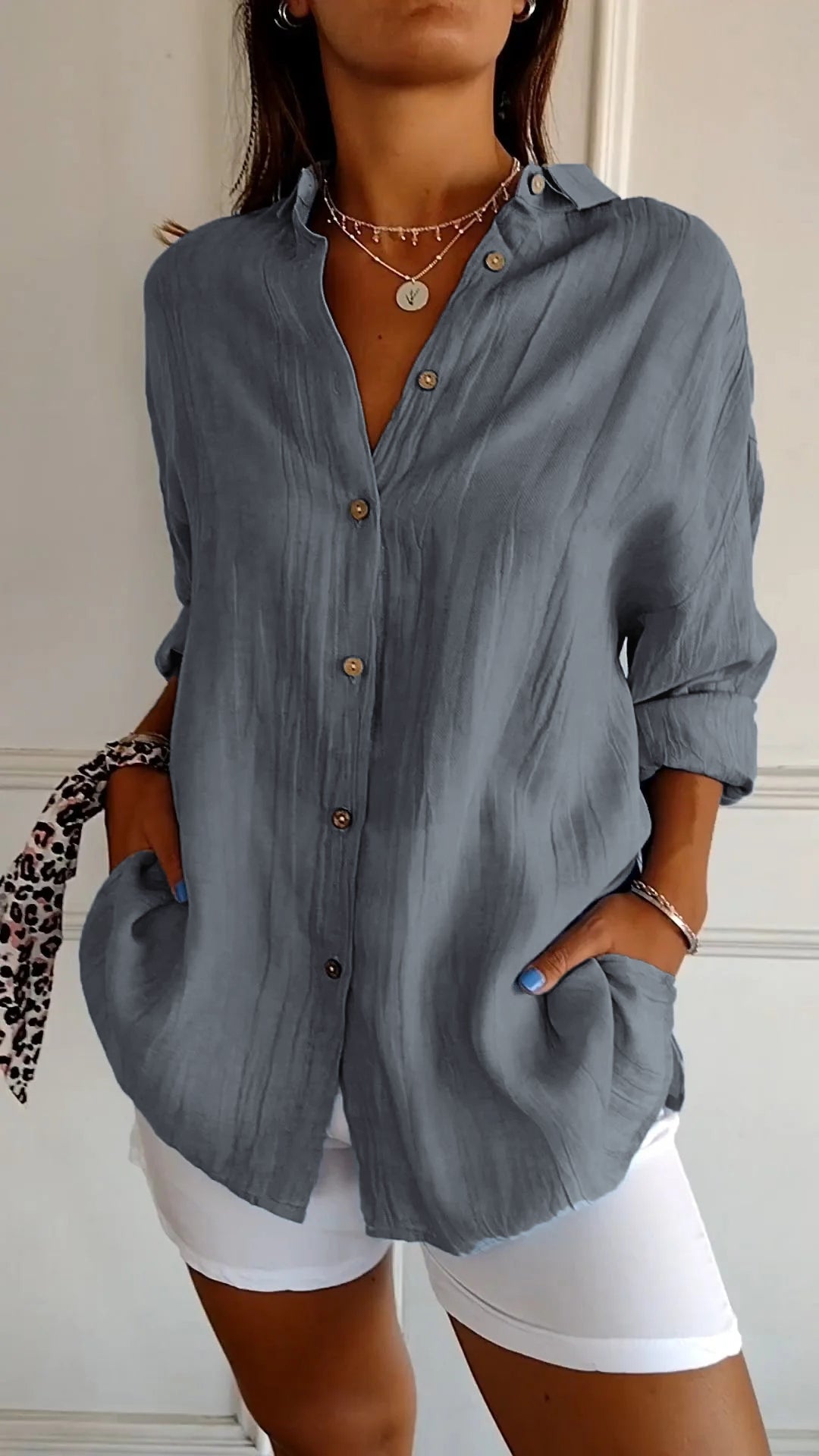 Nicole® - Comfortable Airy Women's Shirt