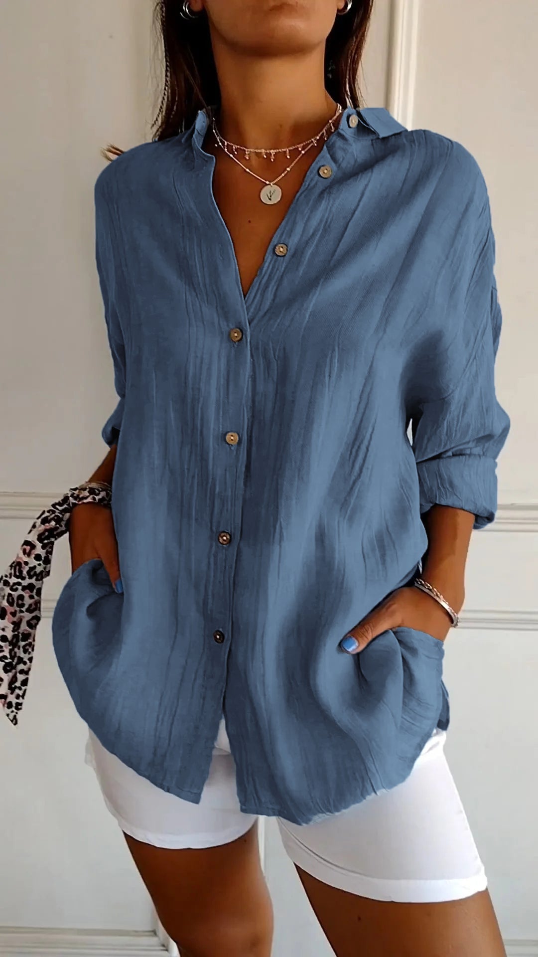 Pamela® - Comfortable Airy Women's Shirt