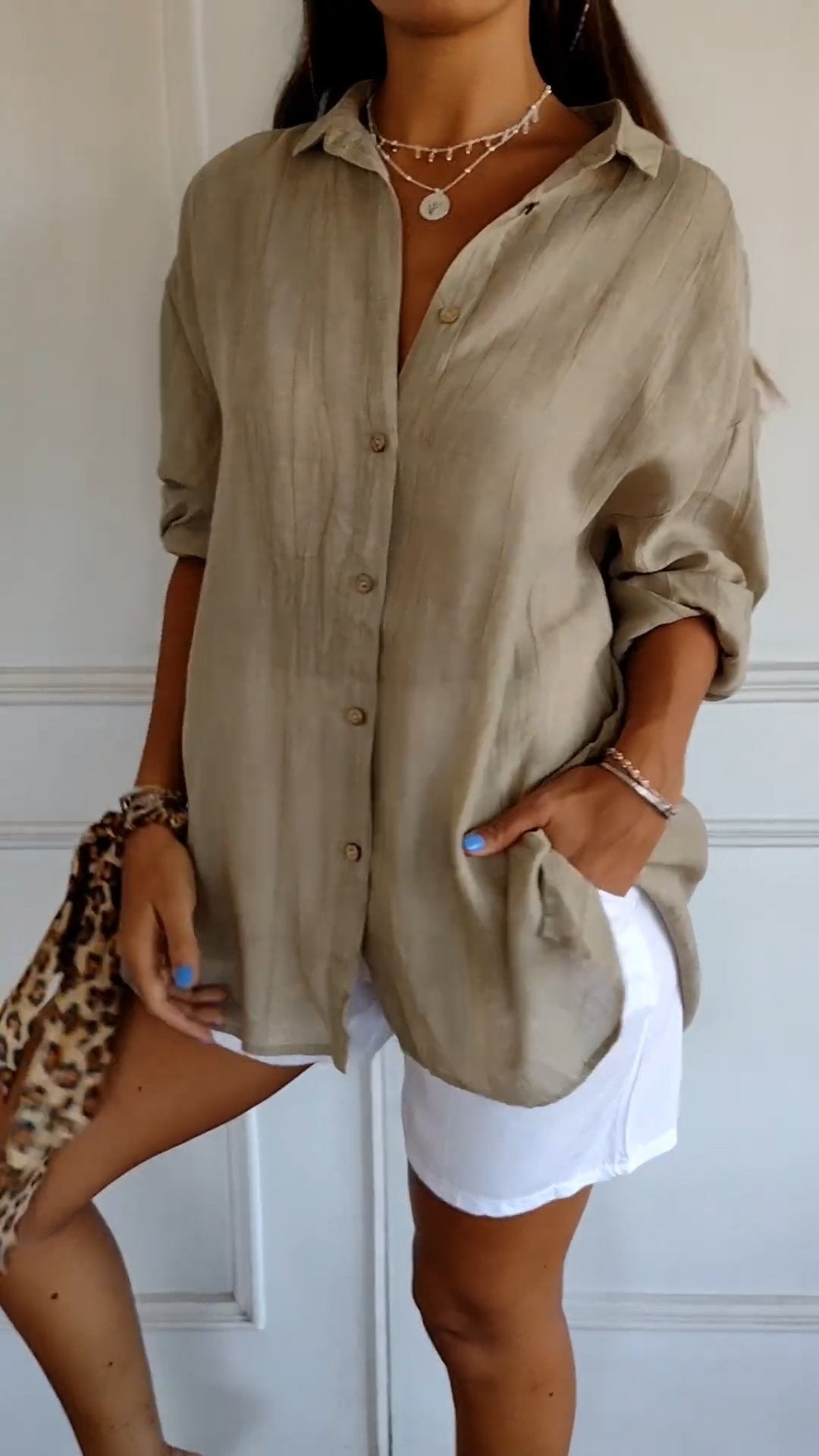 Nicole® - Comfortable Airy Women's Shirt