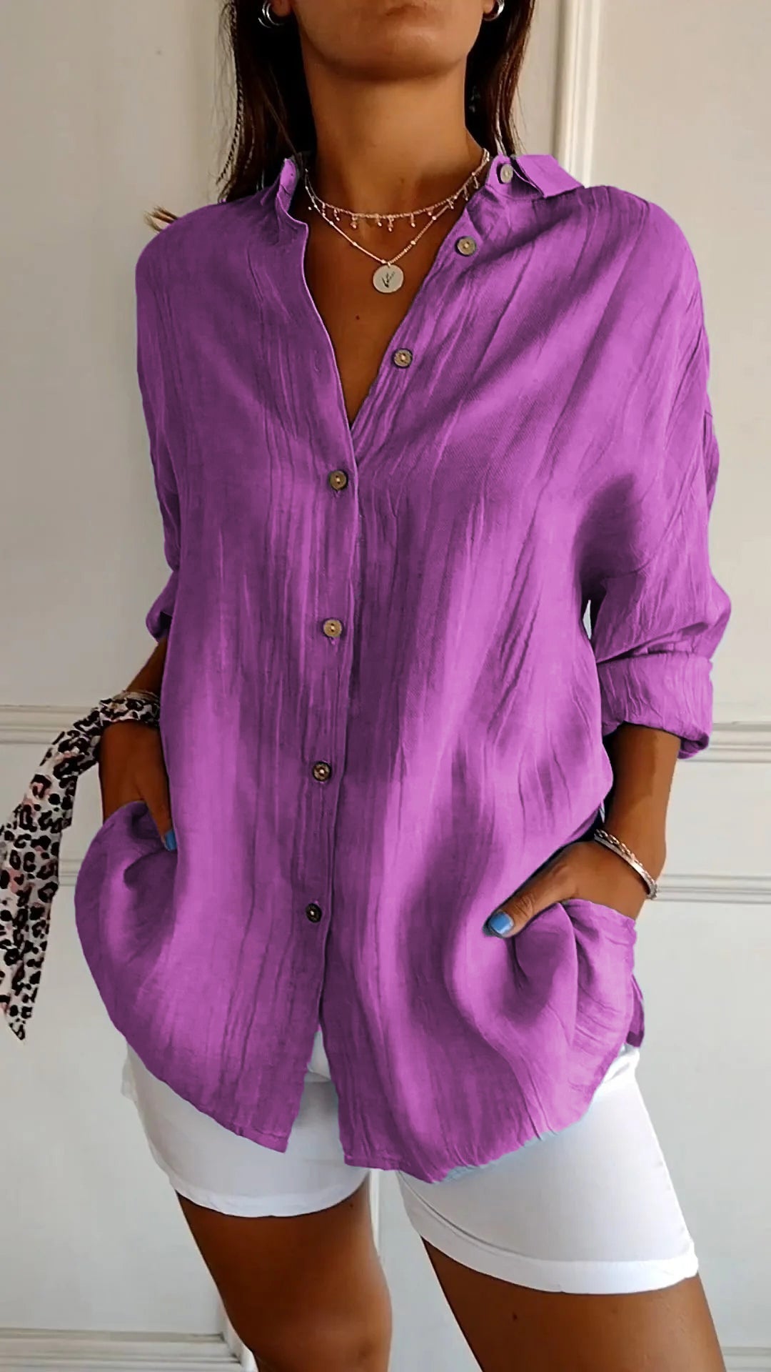 Janet® - Comfortable Airy Women's Shirt