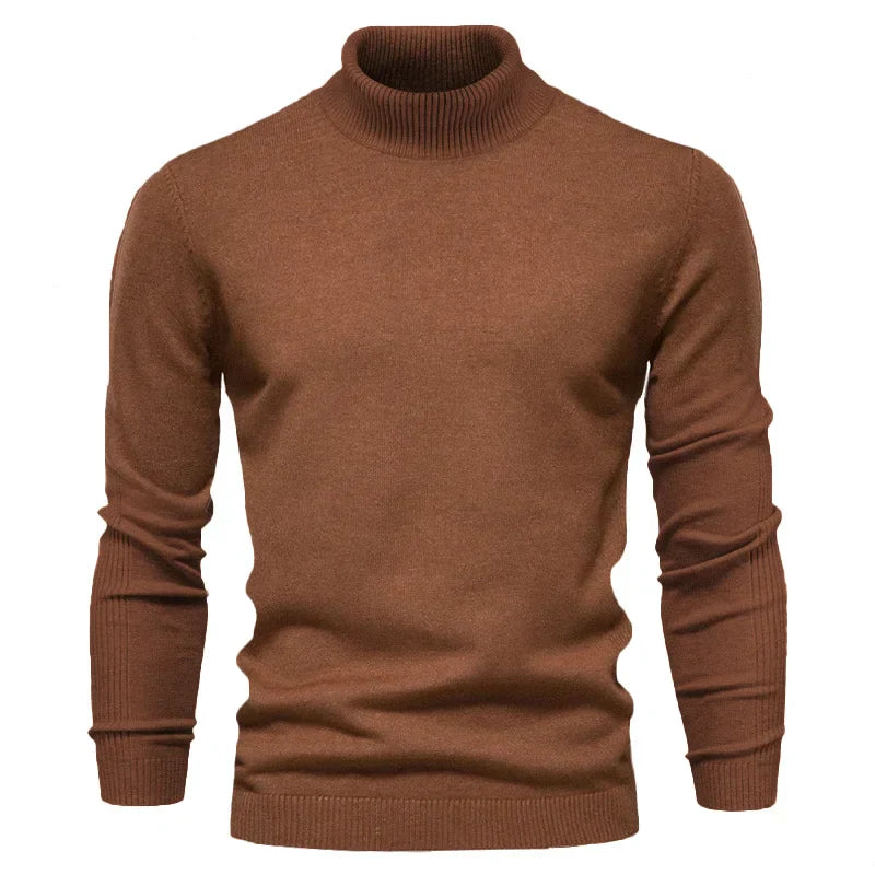 Giulio® - Casual men's turtleneck sweater