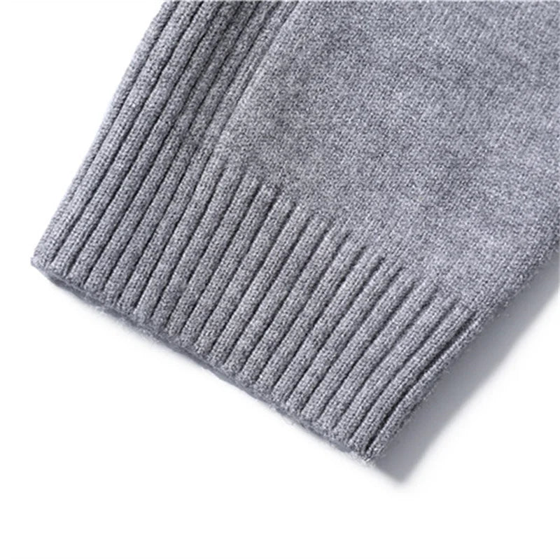 Giulio® - Casual men's turtleneck sweater