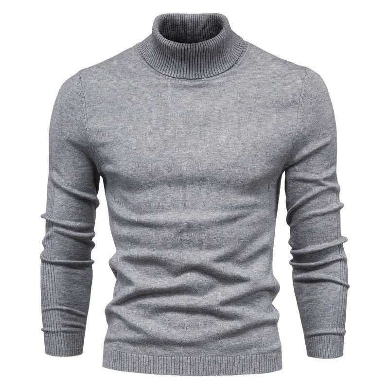 Giulio® - Casual men's turtleneck sweater