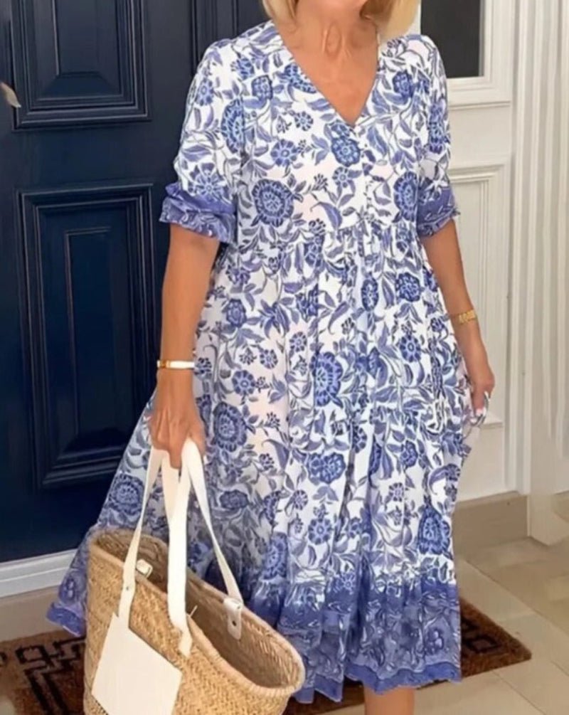 Susan® - Comfortable Floral Dress