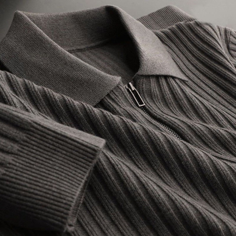 Santoni® - Pullover with half zip